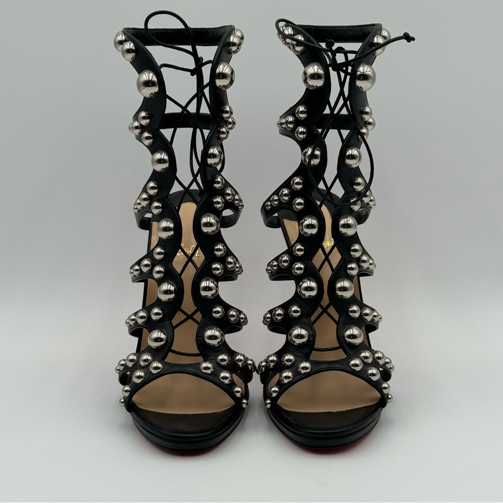 (SOLD) Christian Louboutin Amazoubille 120mm Heels (1180764) Size 39 (NEW) - Picture 6 of 17
